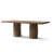 Arbor 84" Solid Reclaimed Elm Double Pedestal 8-Person Dining Table