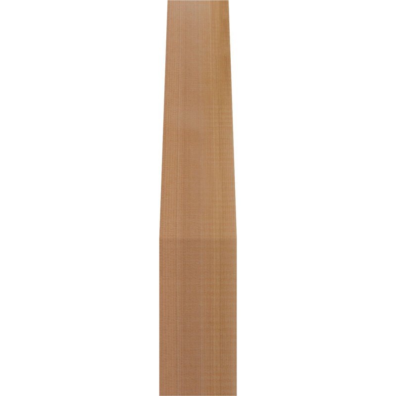 Attelle de genou Westlake, Cèdre rouge, Lisse, H 20 po x l 3,5 po x P 8 po