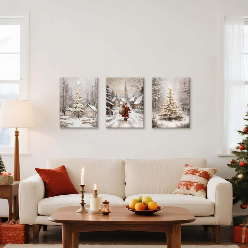 3 Piece Wrapped Canvas Print