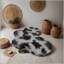 Style papillon, table basse, imitation de calcaire naturel, convient au salon / bureau, fibre de verre-1487832963