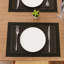 Ensemble de 4 napperons en PVC pour la protection de la table de salle à manger-1622022630