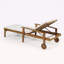 Chaise longue en bois exquis pour une détente et un style ultimes-1202102989