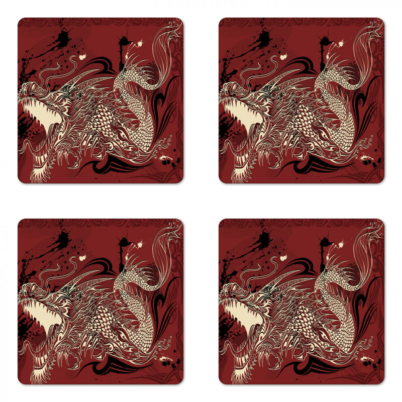 Sous-verre dragon