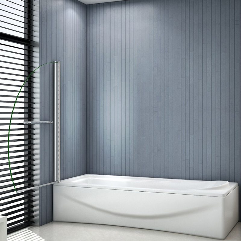 Nishka 1000mm W x 1500mm H Frameless with Glass