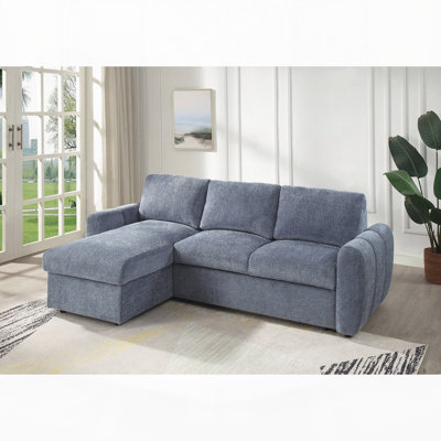 Canapé modulaire réversible Boucle avec canapé-lit et rangement