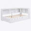 Lit de jour avec couchette, ports USB et armoires de rangement-1775827508