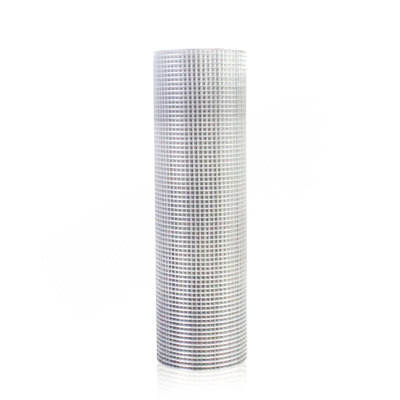Hardware Cloth 1/4 Inch 36In X 100Ft 23 Gauge, Hot-Dip Galvanized After Welding Chicken Wire Fence Roll Garden Plant Welded Metal Wire Fencing Roll, Rabbit Cages Snake Fence