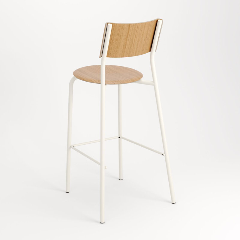 SSD Bar Stool, Cream White