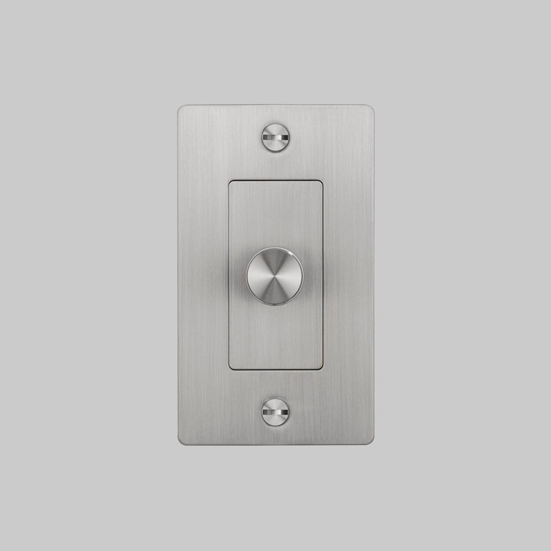 1G Dimmer / Non-Logo , Brass, 1 Gang