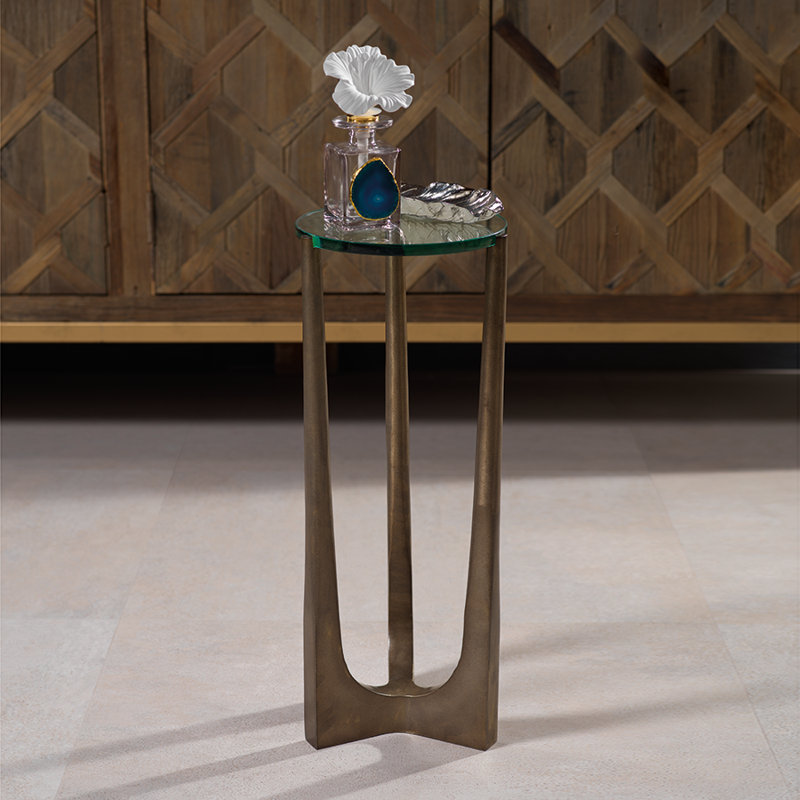 Honaker Glass Round Pencil Edge Table Top