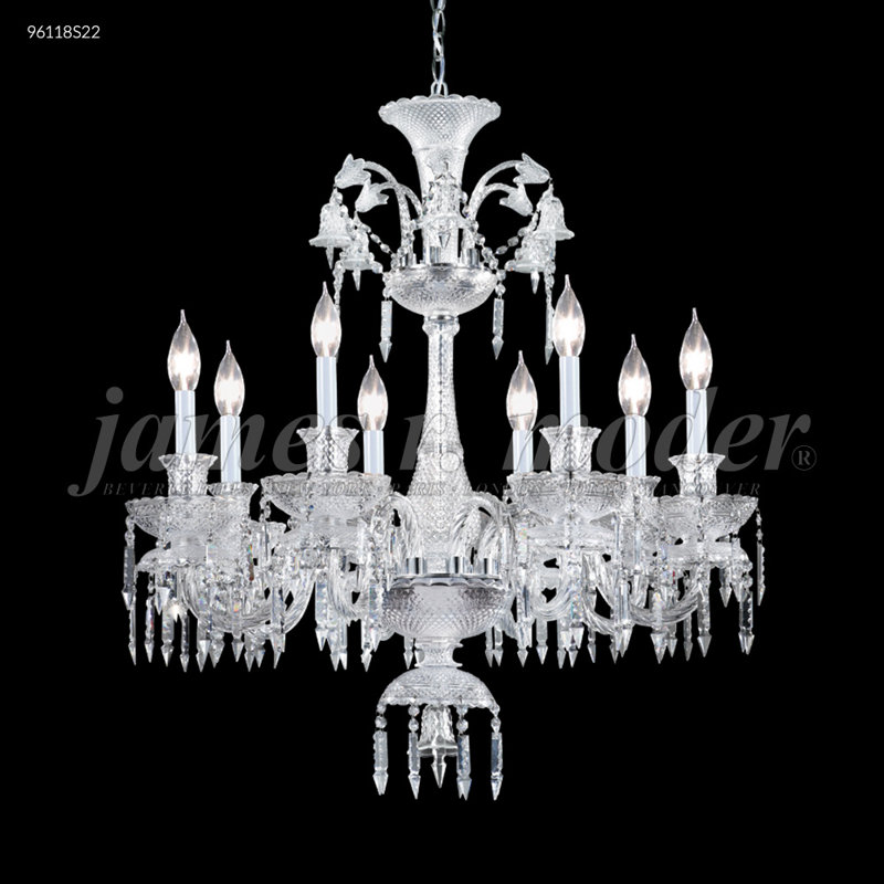 Lustre 8 lumières Le Chateau, Transparent
