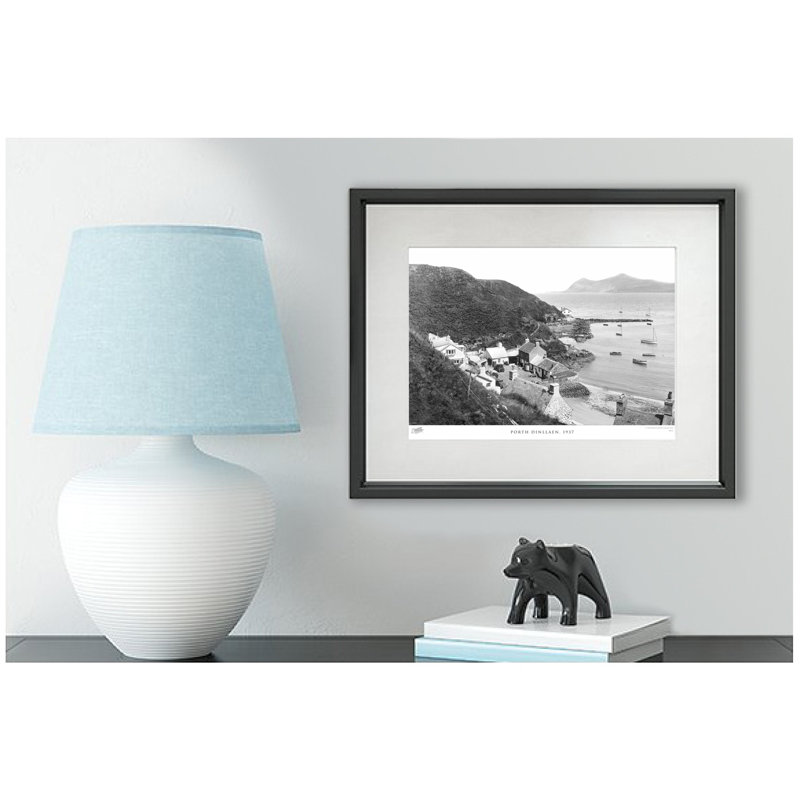 Porth Dinllaen, 1937 by Francis Frith - Single Picture Frame Print, 40cm H x 50cm W x 2.3cm D
