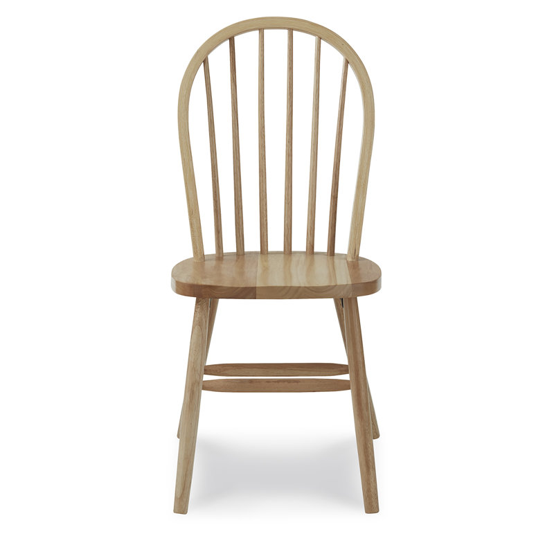 Genissa Solid Wood Side Chair, Natural