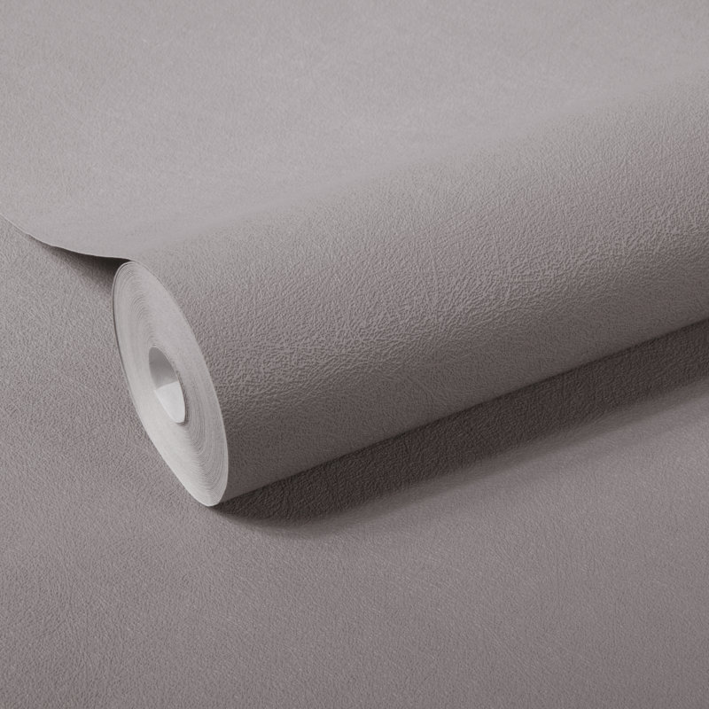 10m x 52cm Matte Wallpaper Roll, Dark grey