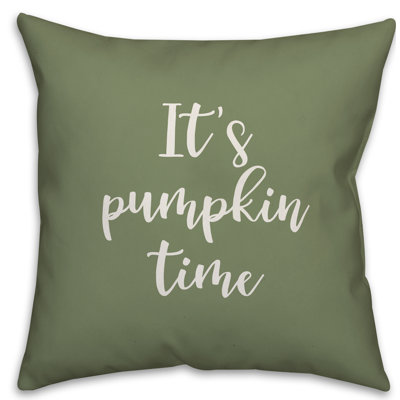  Coussin It's It's Pumpkin Time
