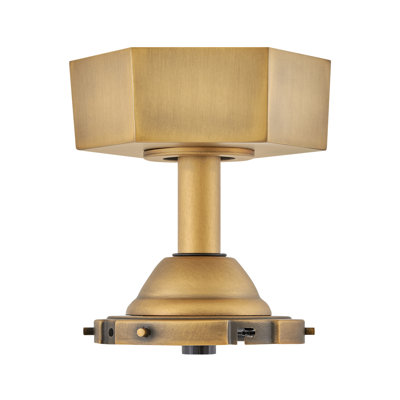 Facet Semi-Flush Mount Conversion Kit for the Downrods Ceiling Fan