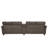 U-shaped Sectional Sofa (Brown)-313851772