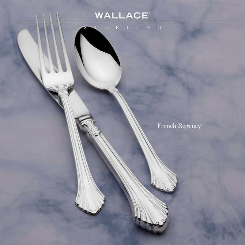 Ensemble de couverts 4 pièces, service pour 1 Sterling Silver French Regency