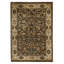 High-Quality Hand-Knotted Black And Gold Area Rug