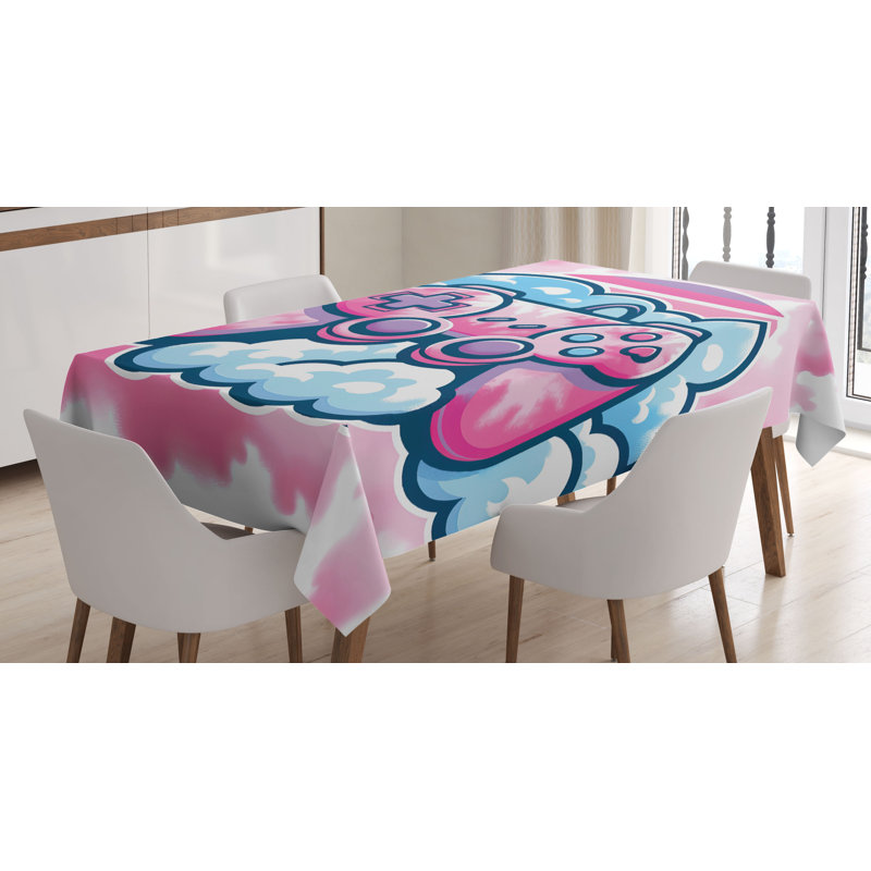 Mersinlik Rectangle No Pattern Microfiber Tablecloth, 70" Rectangle