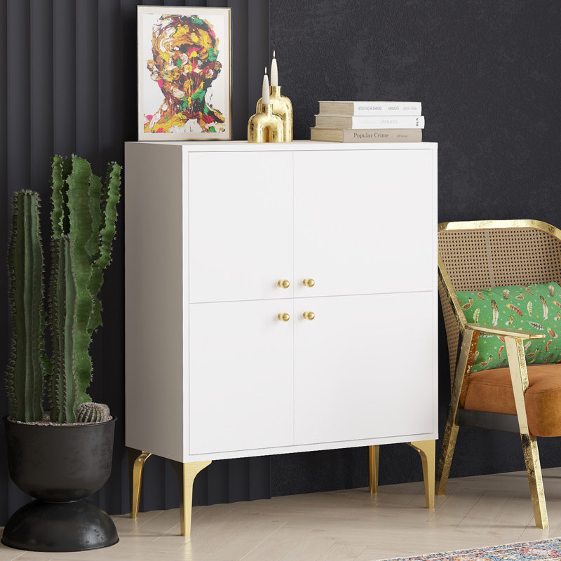 Emerald Rectangle Accent Cabinet