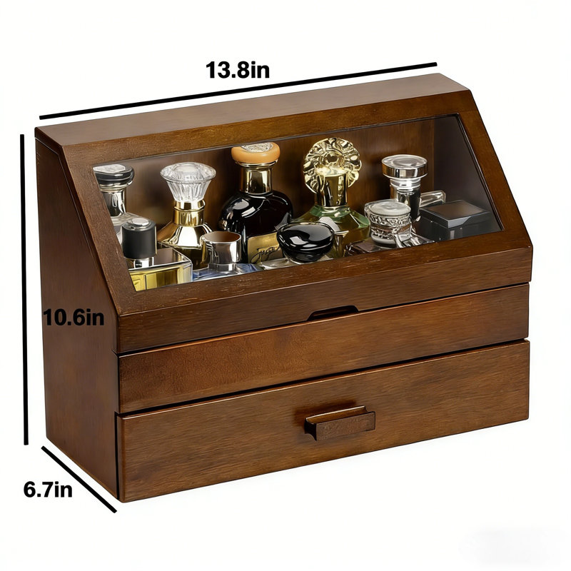Manufactured Wood Makeup Organiser