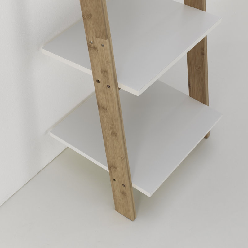Portland 43cm W Solid + Manufactured Wood Shelving Unit