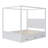 Canopy Platform Bed with Trundle and Three Storage Drawers-1047703637-1066597936