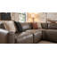 Canapé modulaire en cuir avec repose-pieds Fernagh-351337399