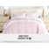 7-Piece Reversible Bedding Bundle - Solid Comforter and Patterned Sheet Set