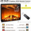 Meuble télé avec foyer électrique Aubriella pour téléviseur de 65 po ou moins-250937651