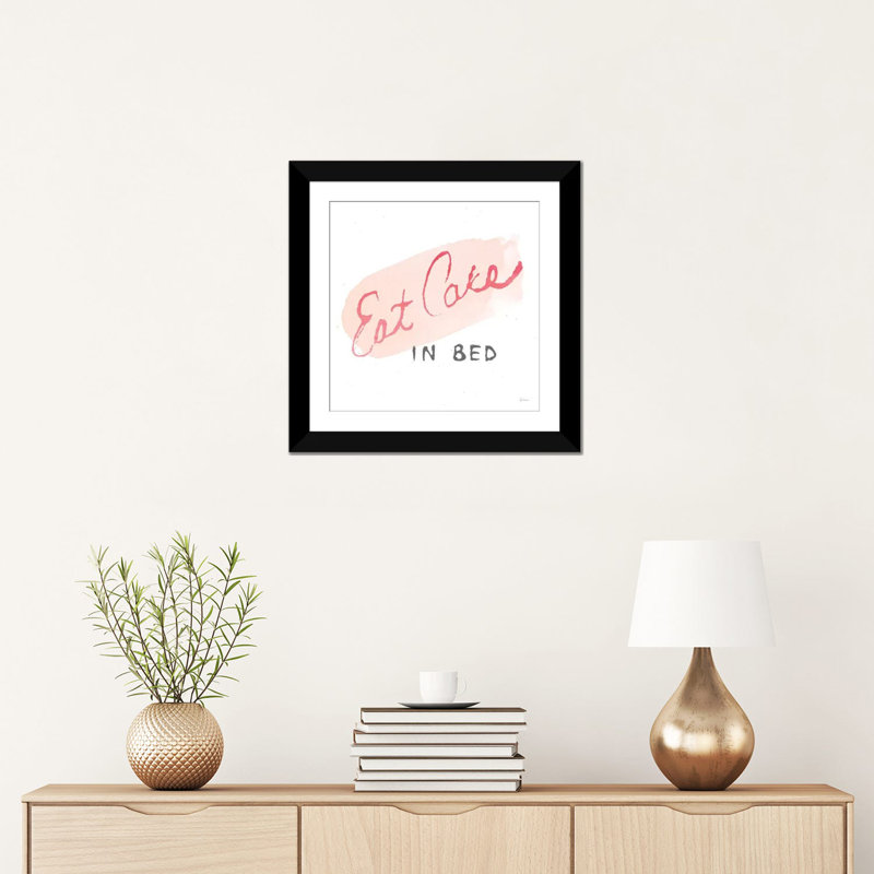 « beauté & sass vi », art textuel sur toile tendue, H 24 po x l 24 po x P 1 po, Papier beaux-arts encadré noir, Blanc