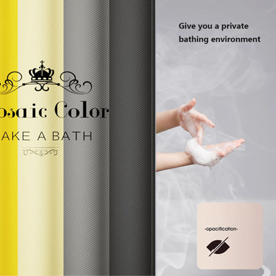 Shower Curtain With Hooks Included