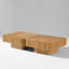 Ensemble de tables basses carrées Modern Handcrafted