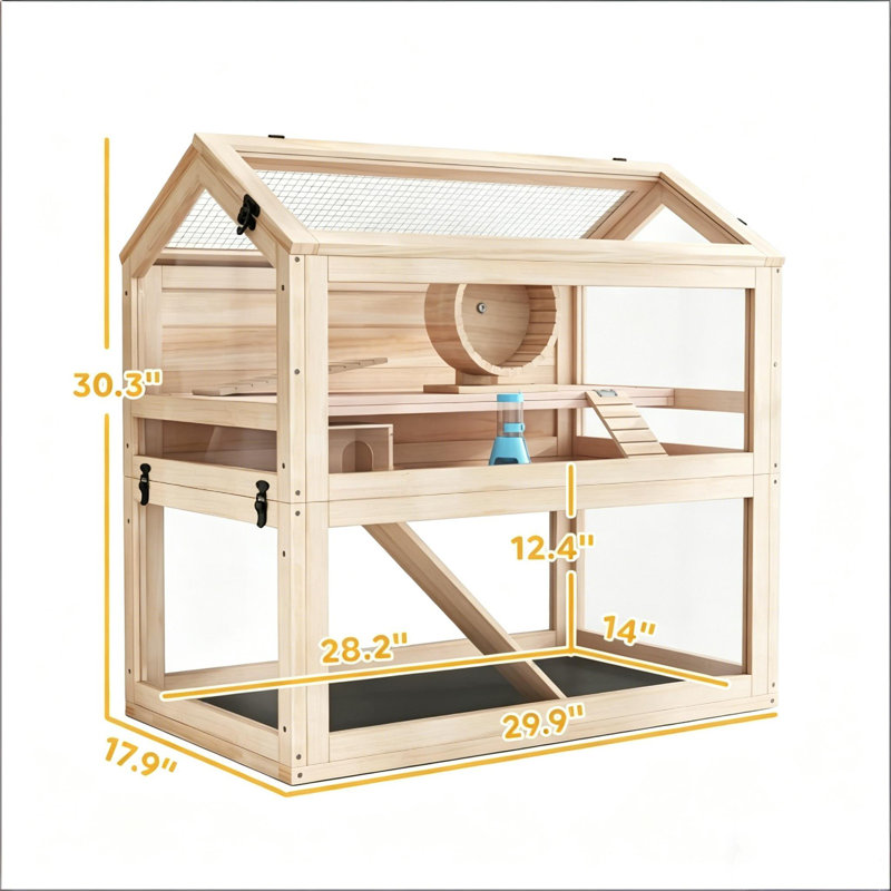 Spacious Small Animal Cage