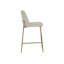 Clifton Upholstered Stool with Solid Wood Frame-605829428
