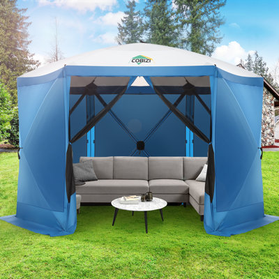 12x12FT Pop Up Gazebo Screen Tent 