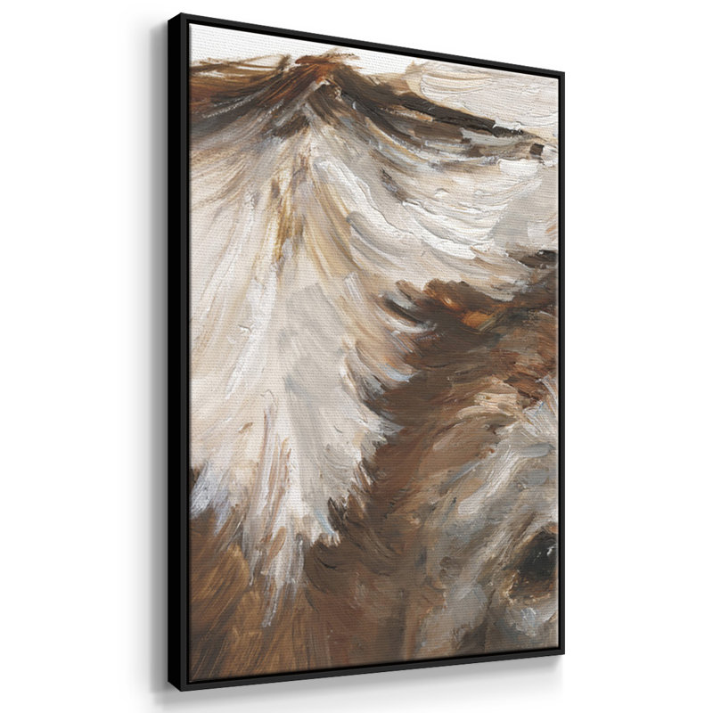 Steer transparent II - Toile encadrée multi-pièces, Noir, H 24 po x l 48 po x P 2 po