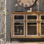 Buffet en bois massif brun