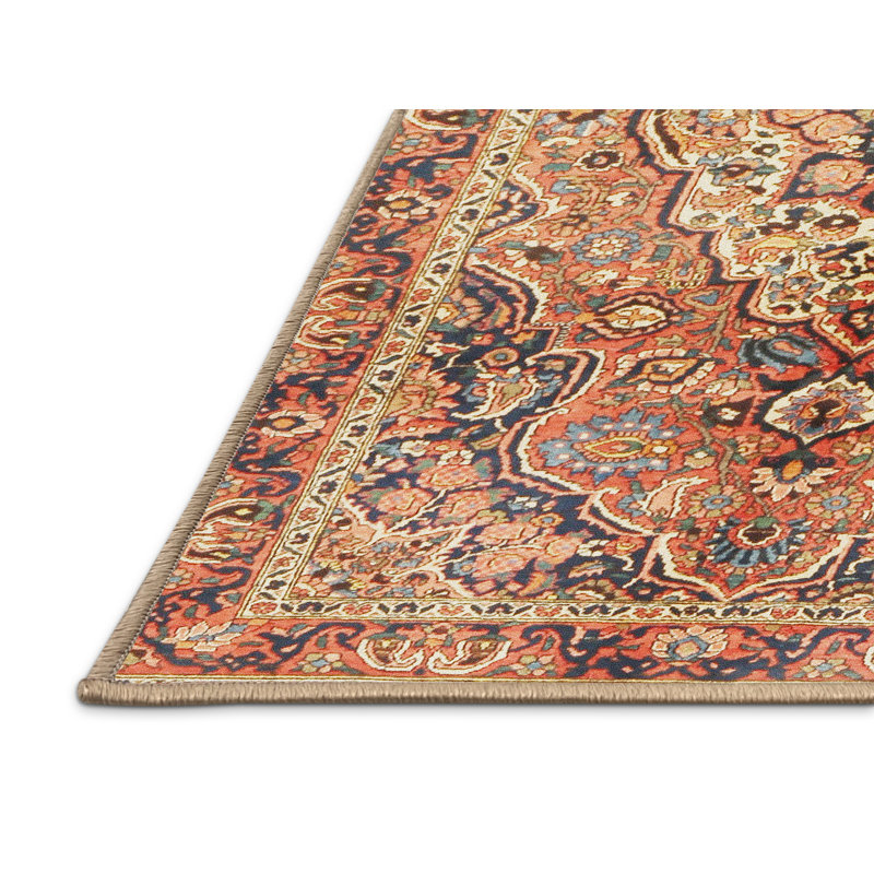 Saini Oriental Indoor Rug, Rectangle 7' x 10'