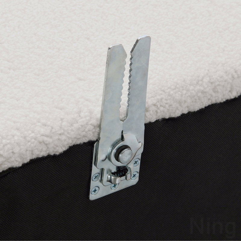 Chaise d'appoint de coin rembourrée en tissu