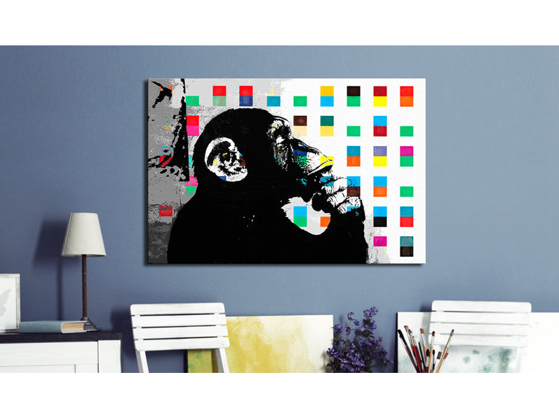 No Frame Print on Canvas, 120cm H x 80cm W
