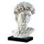 Statue buste de Michel-Ange David