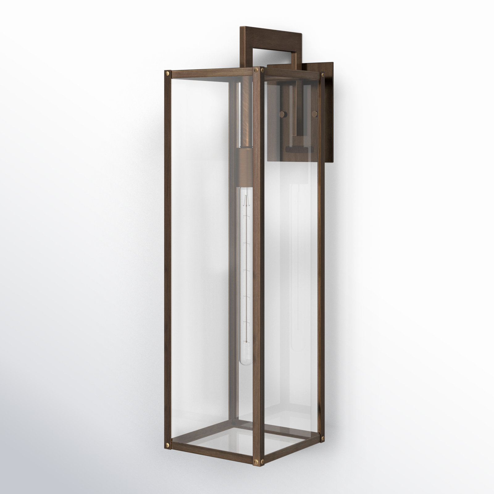 Caliana Single Light Outdoor Aluminum Wall Light