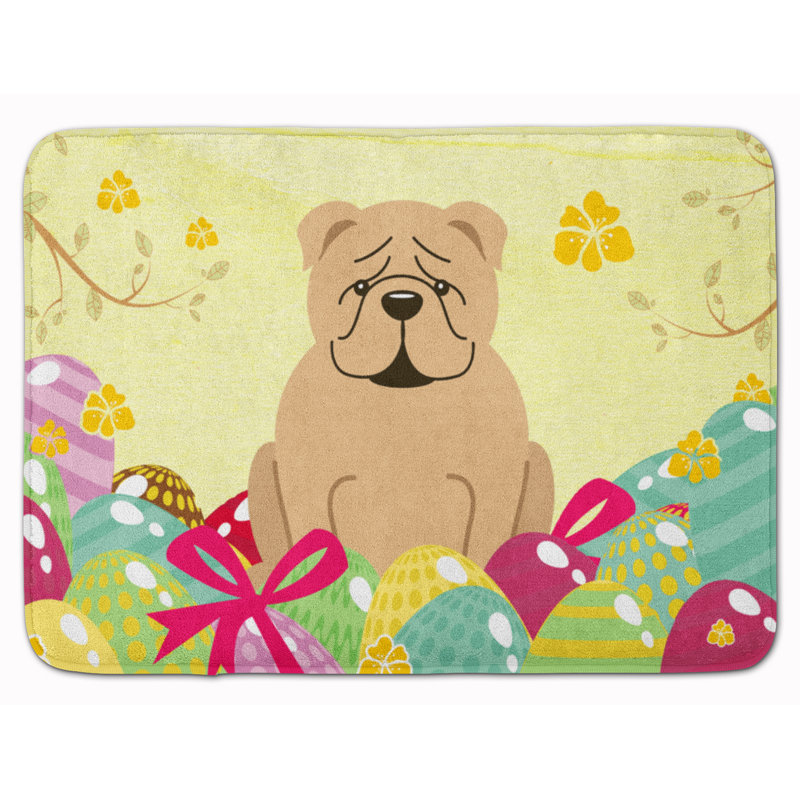Saroyan Memory Foam Non-Slip Bath Rug, Fawn