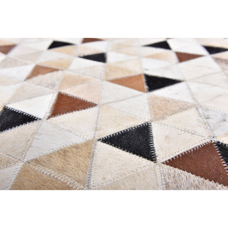 Kobe Geometric Hand Woven Area Rug, Rectangle 70 x 140cm