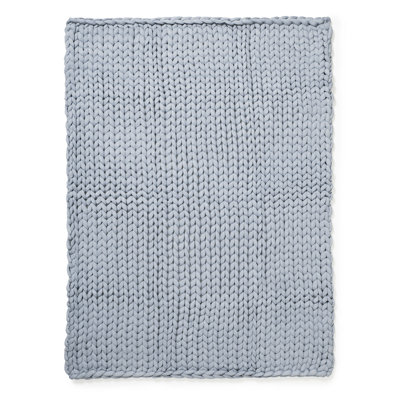 Jeté tissé bleu Donna