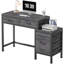 Bureau d'ordinateur 51 po avec 5 tiroirs et support pour imprimante-118662957