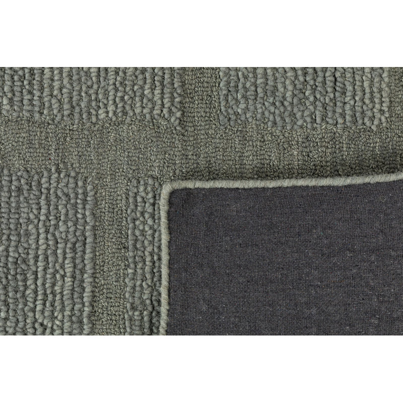Wander Hand Tufted Wool Indoor Rug, 3'x5', Green