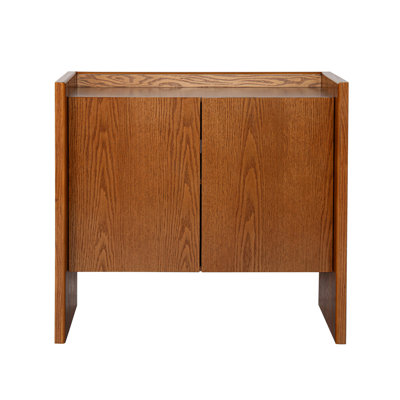 Modern Walnut Cabinet: Storage For Bedroom Essentials Rustic Buffet Cabinet - Ideal Homes